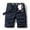 Men's Dark Blue Belted Bermuda Cargo Shorts, variant on Men's Summer Shorts Solid Color Multi-Pockets Straight Bermuda Shorts with Belt Belted Bermuda Cargo Shorts for Men Dark Blue 6