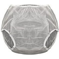 thumbnail image 4 of Adult Vinyl Waterproof Pull-On-Cover Incontinence Pants (This is NOT a Diaper) [3 Pack] Extra Waterproof Protection to GO ON TOP of / Together with Diapers & Briefs as Added Leak Resistance (Medium), 4 of 14