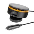thumbnail image 4 of Tachiuwa 12V Car Heater Fan Portable 360 degree Rotatable Windshield Defogger and Defroster Yellow, 4 of 9