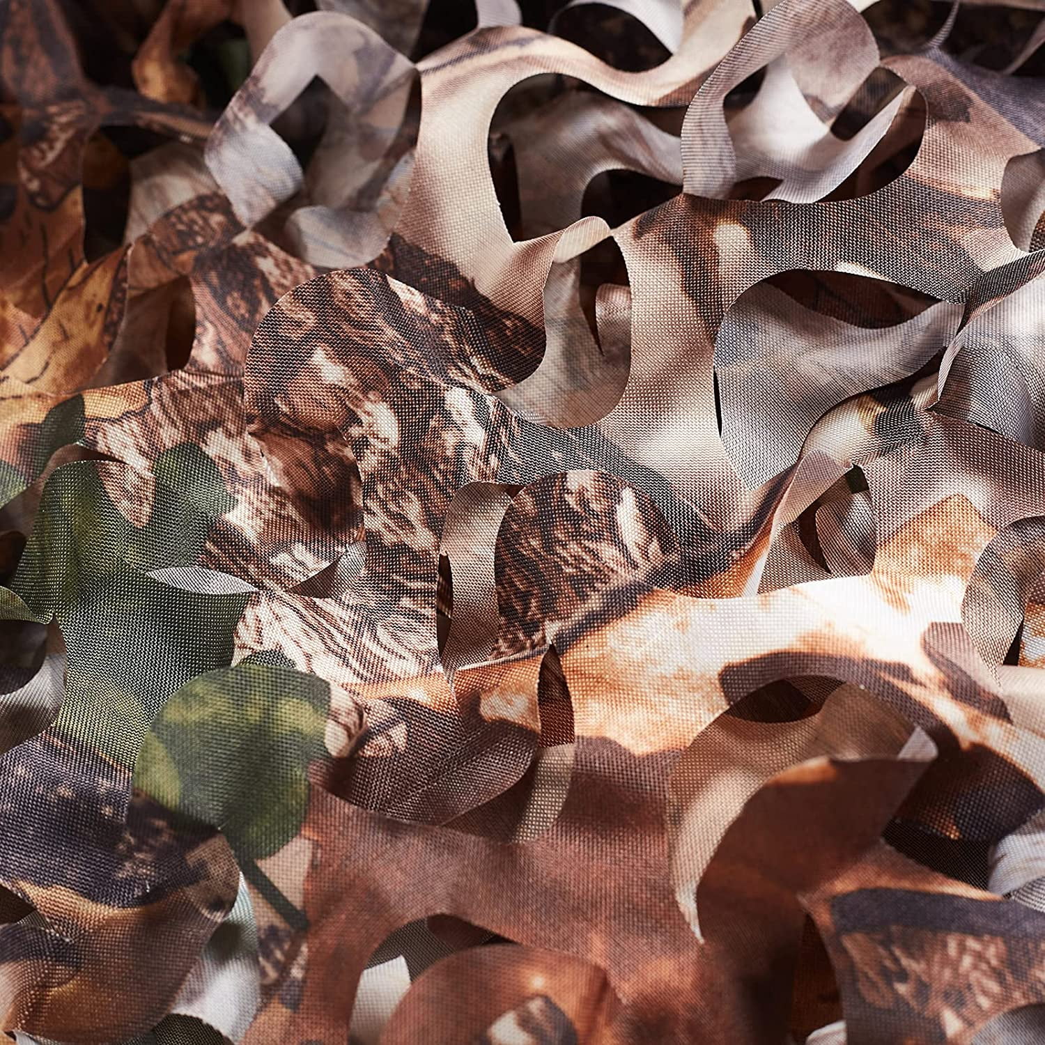 Camo Netting, Bulk Roll Camouflage Netting, Military Hunting Mesh Free Cutting for Hunting Blind Sunshade Shooting Theme Party Decoration