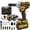 Yellow-2 Battery, variant on Pnoeoce 580N.m Brushless Cordless Impact Wrench,1/2" Impact Gun, 21V High Torque, 3200RPM with 4.0Ah Battery for Car Repair and DIY