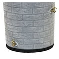 thumbnail image 5 of Good Ideas IMP-D50-DR-LIG Impressions Darkened Ribs Downton Rain Saver Barrel, 50 Gallon, Light Granite, 5 of 6