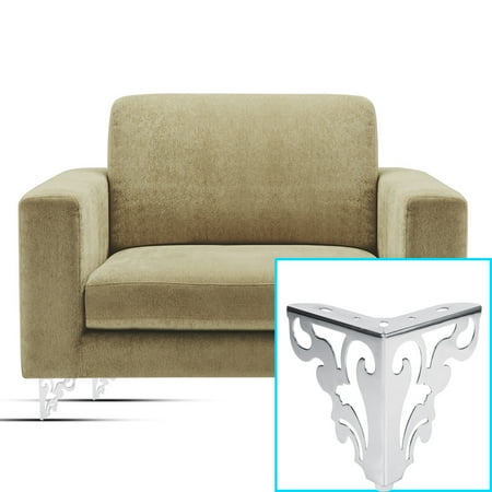 Dilwe Metal Polished Sofa Legs Modern Hollow Patten Table Cabinet Dilwe Metal Polished Sofa Legs Modern Hollow Patten Table Cabinet Bed Leg Feet Furniture Accessories