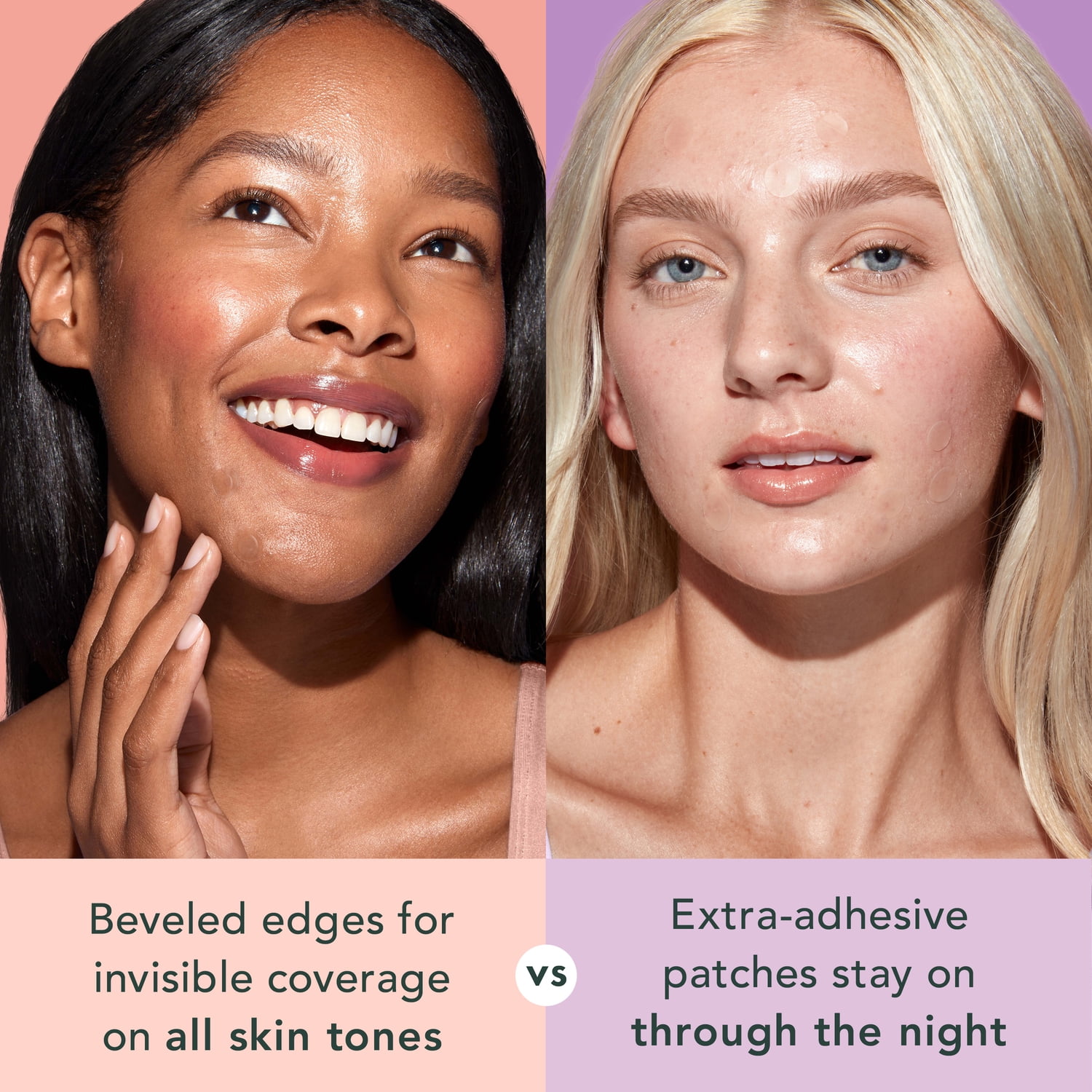 Rael Beauty Miracle Pimple Patch Day & Night Duo, for All Skin Types, 38 Count