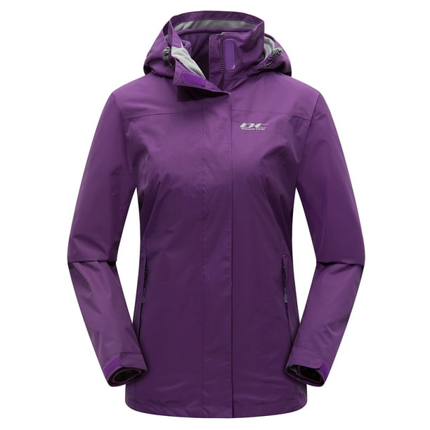 Diamond Candy Womens 3in1 Winter Jacket Waterproof Rain Coat with