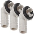 thumbnail image 2 of KAKOWELY 3pcs Ac Drain Hose Connector Split Unit Elbow Adapter 40mm Window Ac Unit Fitting Compatible for Midea 15mm1.77"X1.18"X1.06", 2 of 5