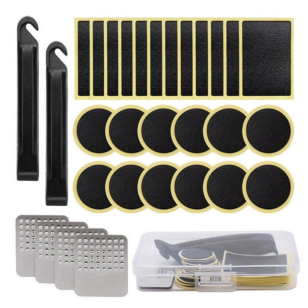 Juego De Reparación De Pinchazos Universal Para Coches, Scooters, Bicicletas Y Parches Planos Para Bicicletas, Nueva Imagen, Kit De Herramientas De