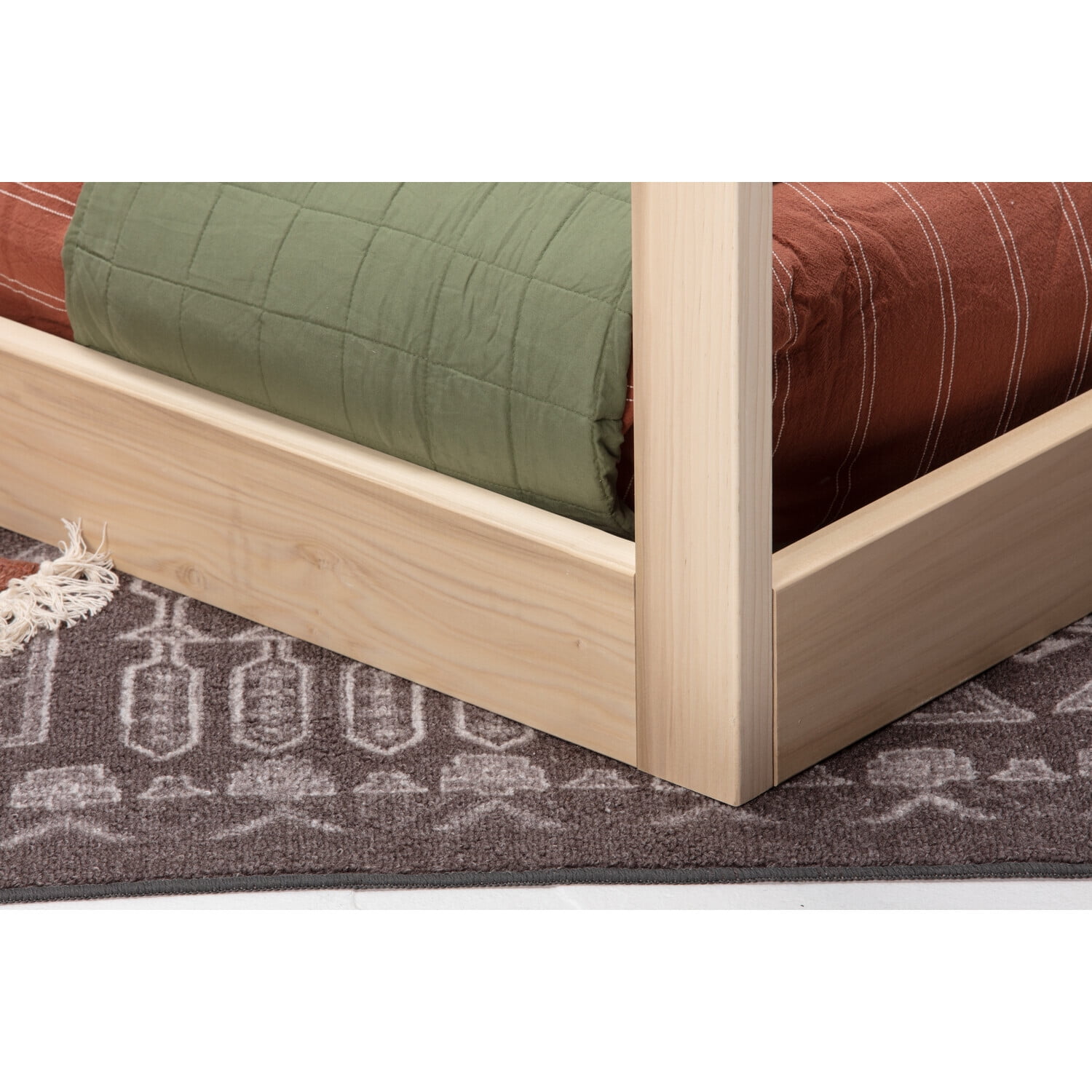 HomeStock Natural Beauty Full Size House Bed
