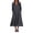 21#R Gray, variant on Womens Summer Maxi Dress 2026 Casual Boho Sleeveless Spaghetti Strap Smocked Tiered Long Beach Sundresses Black L