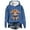 Blue, variant on Telankuip Highland Cow Christmas Hoodies for Women Loose Loose Fit Long Sleeve Pullover Tops Fall Winter Soft Cozy Cute Holiday Western Print Hooded Sweatshirts Yellow XL