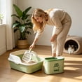 thumbnail image 5 of 2 In 1 Cat Litter Scoop With Storage Box Wall Hanging Cat Litter Shovel Waste Remover Portable Cat Cleaning Tool For Daily Cat Care Odor Control, 5 of 6