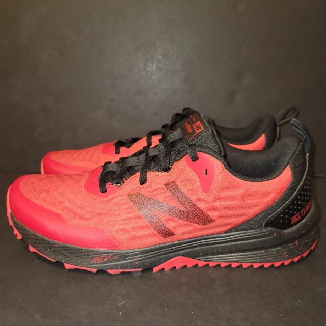New Balance Nitrel Speedline All Terrain Shoes Men's Size 9 Red Black MTNTRCT3