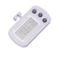 thumbnail image 4 of Refrigerator Thermometer Memory Function ABS Body White °C °F Switched Small Compact Digital Freezer Thermometer with Hook, 4 of 5