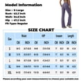 thumbnail image 2 of Women Straight Leggings Bottoms Wide Leg Pants High Waist Stretchy Comfy No Front Seam Yoga Workout Gym Pants (Dark Green,S), 2 of 6