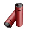 thumbnail image 1 of Smart Insulation Male And Female Portable Student Water Cup Bottle Creative Personalized Trend Black 500ml Red, 1 of 3