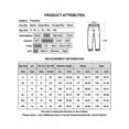 thumbnail image 2 of LilyLLL Womens Cotton Linen Casual Workwear Trousers Straight Leg Pockets Pants, 2 of 4