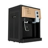 Water Dispenser Top Loading Countertop Water Cooler Warm and Cold Temperature for Home Office Use 110V Black and Champagne Gold 46.4-203℉