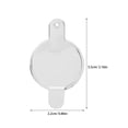 thumbnail image 2 of AURARMLET 2PCS Replacement Peephole Viewer Cover Silver Damage Prevention For Home Security, 2 of 7