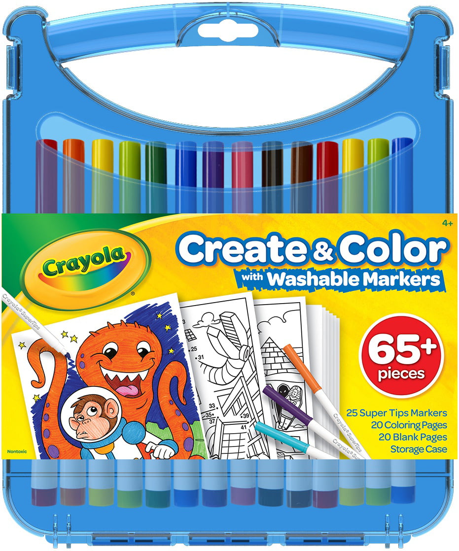 Crayola Mini Neon Marker Maker 36 Scented Gift for Kids 