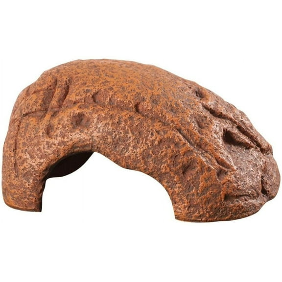 Zilla Decor Rock Den Hideout for Terrariums [Reptile, Hiding Places] Large 8.5"L x 9.5"W x 4"H