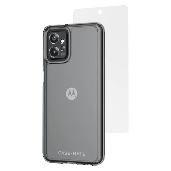 Protection Pack Tough Case and Glass Screen Protector for Motorola Moto G Power 5G (2023)