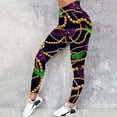 thumbnail image 2 of Fgnfyis Leggings pour Femmes Imprimé Décontracté Serré Lifting Collants pour Femmes Violet G, 2 of 4