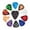 Black, variant on erfcxs 10 Pcs Guitar Picks & Guitar Pick Holder Set For Acoustic Guitar Electric Guitar Bass Ukulele Stick On Holder