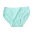 thumbnail image 1 of Girls Solid Color Breathable Briefs Clothes, 1 of 7