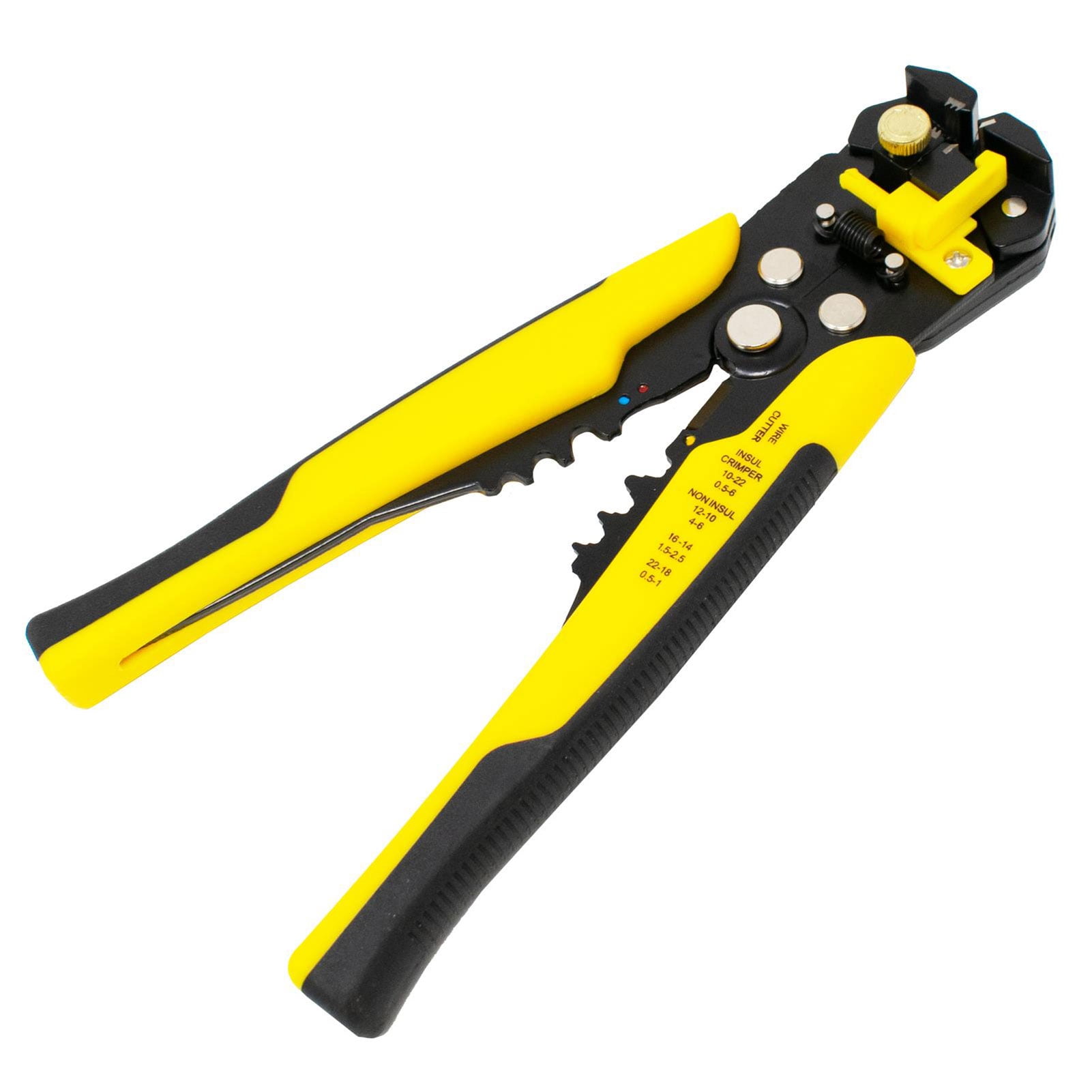 Details about   Multicolor Automatic Cable Wire Crimper Crimping Tool Stripper Plier Cutter 