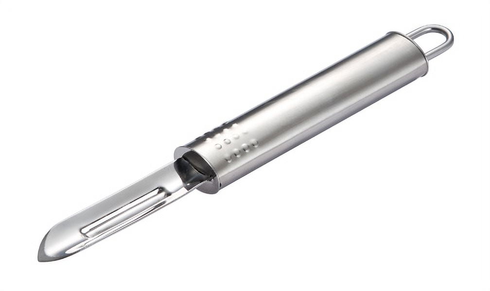 Stainless Steel Utility Knife, Vegetable Peeler, and Pizza Cutter Set