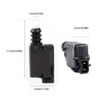 thumbnail image 3 of Sidaley Pestillo del actuador de cerradura de solución rentable negro con rendimiento mejorado de cerradura de puerta a juego Vehículos, repuestos y accesorios Mis, 3 of 6