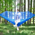 thumbnail image 3 of AURORA TRADE Strong Load-bearing Solid Straps Easy Installation Auto Opening Outdoor Hammock Outdoor Portable Swing Hammock with Anti-mosquito Net Camping Equipment, 3 of 8