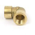 thumbnail image 2 of Conector de tubo en forma de L de metal hembra a hembra BSP de 1/4, 2 piezas, 2 of 2