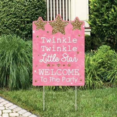 Pink Twinkle Little Star Party Decorations Birthday Party Or