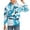 Light Blue, variant on Children Fashion Casual Printed Pocket Long Sleeve Hoodie Sports Hoodie