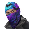 thumbnail image 3 of All-Over Print Scarf/Ski Mask – Windproof, UV Protection Balaclava for Men & Women, Breathable Stretch Balaclava Neck Gaiter, Moisture-Wicking Face Cover for Cycling, Running, Skiing & Outdoor Sports, 3 of 4