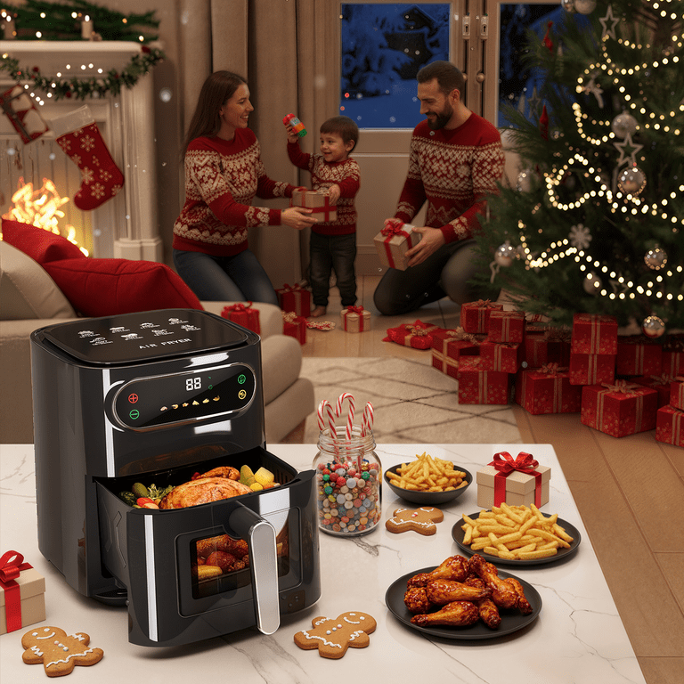 Patbrela 6-Quart Air Fryer with LED Display photo 8
