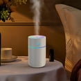 thumbnail image 6 of YAHHU 250 ml USB‑Powered Mini Humidifier with Colorful Lights, Auto Shut‑Off, Portable for Home, Office, Car & Indoor Plants, 6 of 15