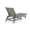 thumbnail image 2 of POLYWOOD® Canyon Chaise Lounge in Slate Grey, 2 of 2