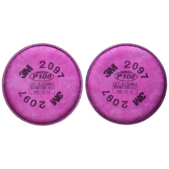 Filtro de Partículas 3M 2097 P100 Orgánico 1 Par