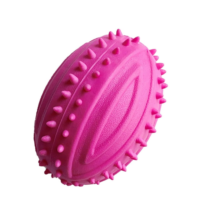 Pelota de rugby para perros, pelota de rugby para perros, juguete para masticar perros, pelota de rugby para mascotas, tecnología de vanguardia Jadeshay A