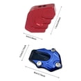 thumbnail image 3 of Motorcycle Kickstand, Pad Prevents Tipping on Soft Ground, Accessories Motorcycle Gifts Kickstand Support, Kick Stand Puck, Coaster Plate for Harley Davidson, Touring & Sport Bikes (Titanium Color), 3 of 6