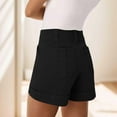 thumbnail image 3 of Women Stretch Twill Shorts Polyester for Summer and Various Activities, 3 of 7