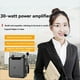 thumbnail image 3 of Amplificador de Voz Portátil IPX6 de 30 W, Resistente Al Agua, con Micrófono Inalámbrico y Altavoz Bluetooth para Profesores y Guías Turísticos., 3 of 5