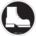 thumbnail image 1 of Foot Protection Required CSA Safety Sign, 6" x 6", Vinyl, Pictogram, 1 of 1