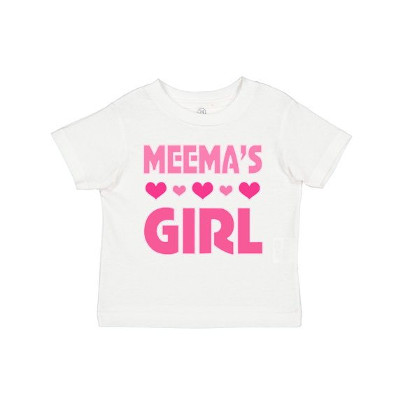 Inktastic Meema Girl Granddaughter Girls Toddler T-Shirt