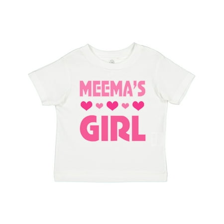 

Inktastic Meema Girl Granddaughter Gift Toddler Toddler Girl T-Shirt