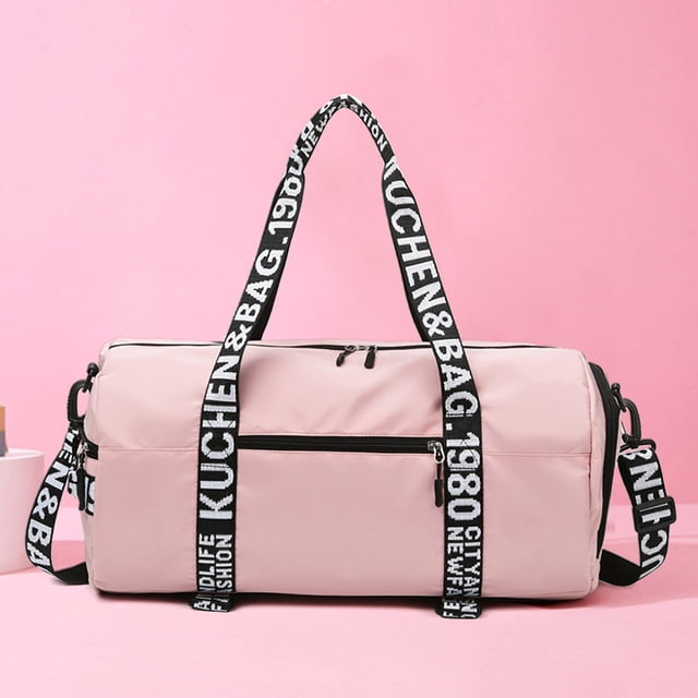 Bolsa De Ejercicios Oxford Fitness Bag Bolsas de gimnasio portátiles de gran capacidad para hombres y mujeres (rosa) Sywqhk Para Estrenar