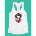 thumbnail image 3 of Japanese Geisha Design Tank Women -Image by Shutterstock, Female Large, 3 of 4