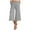 Gray, variant on Flared Leggings Capri Pants for Women Casual 2024 Summer Wide Leg High Waisted Pants Straight Wide Leg Cropped Trouser Yoga Pants Flare Pants Gym Clothes for Woman (Black,L)